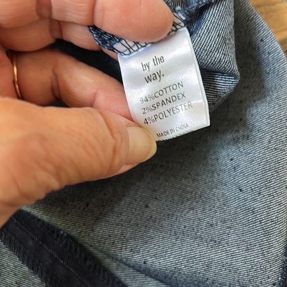 By The Way Dark Denim Strapless Mini Dress Revolve Large - Picture 8 of 13